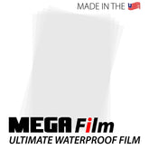 Mega Inkjet Waterproof Film Sheets – 8.5" x 11"